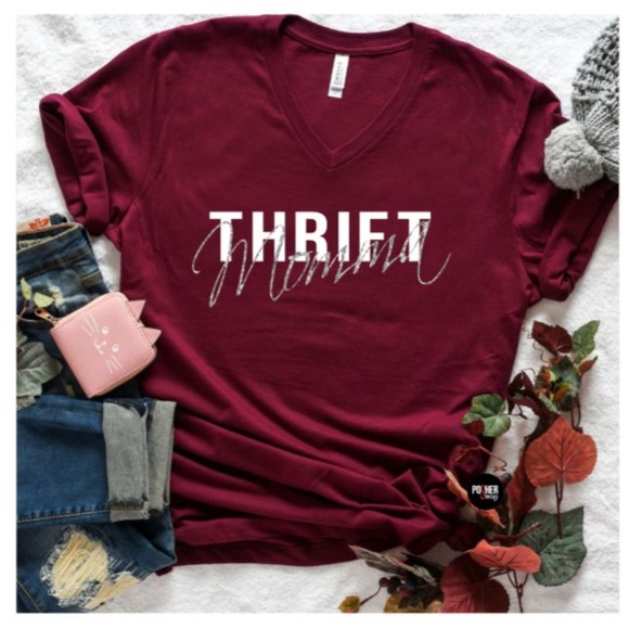 PosherSwag Tops - Thrift Momma Graphic Tee Shirt